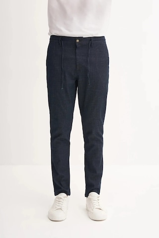 Cazador Jogger Denim Pantolon Beli Bağcıklı Düz Paça 810 Lacivert