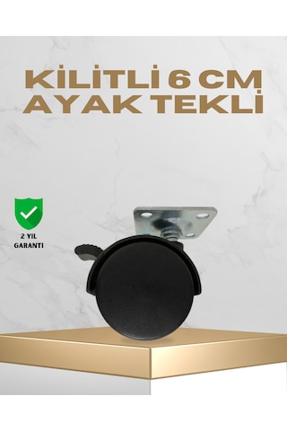 Sehpa Ve Masa İçin 6 Cm Kilitli Ayak Diğer