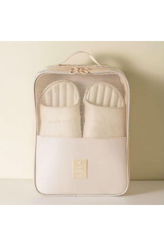 Su Geçirmez Saklama Çantası Tekerlekli Kutu Aksesuarları Bavul Düzenleyiciler Taşınabilir Ayakkabı Çantası Ev Göl Mavisi