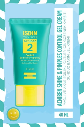 Isdin Acniben Shine & Pimples Control Gel Cream 40 ML