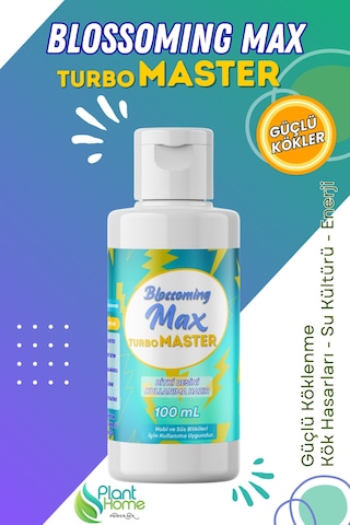 Turbo Master 100 Ml Köklendirici Hızlı Kök Gelişimi Ve Bitki Canlandırıcı - Su Kültürü Besini Diğer