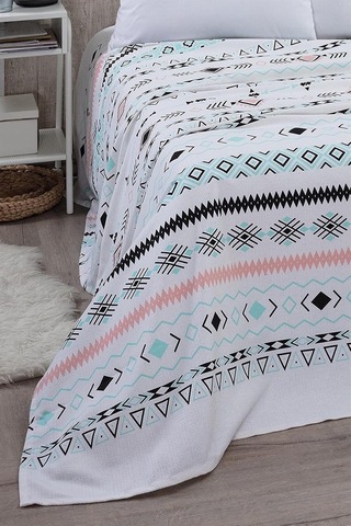 Lexroo Fierce Tek Kişilik Pike Yatak Örtüsü 170 X 230 Çok Renkli