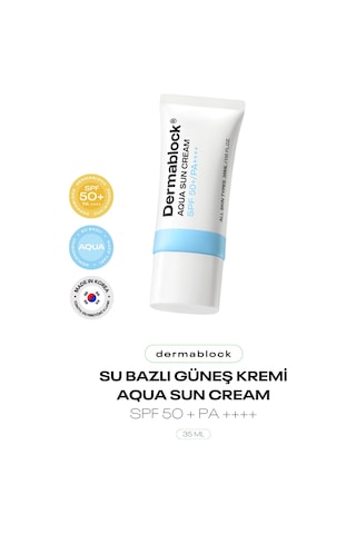 Su Bazlı Kore Güneş Kremi Aqua Sun Cream Spf 50 + Pa ++++