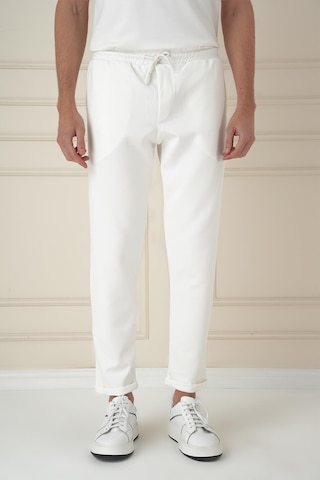 Efor Atp 033 Slim Fit Beyaz Spor Pantolon Beyaz