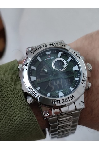Naviforce Erkek Kol Saati Çift Kordonlu Dijital & Analog 2101