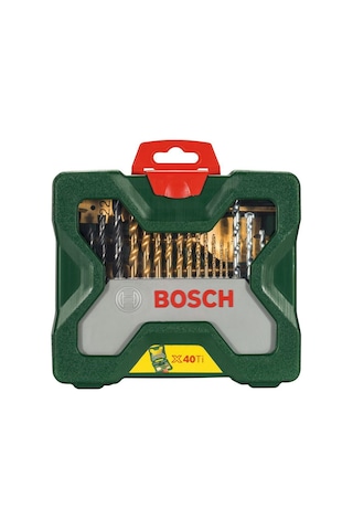 Bosch X-Line 40 Parça Titanyum Matkap Ucu Ve Vidalama Seti - 2607019600