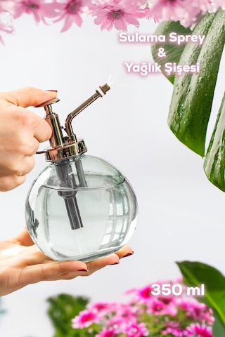 Perotti 15729 350 Ml Cam Yağlık Sirkelik Yağdanlık Şişesi Gri
