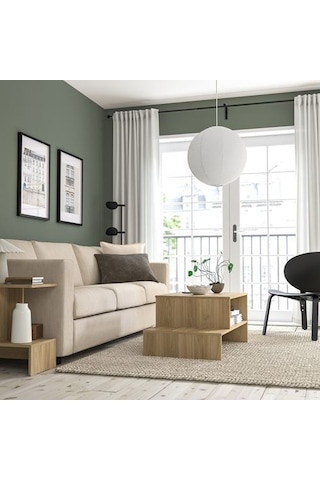 Ikea Gullsudare Sarkıt Lamba Abajur Başlığı, Beyaz, 45 Cm, El Yapımı