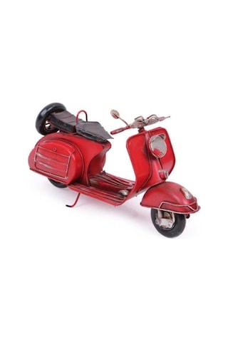 Dekoratif Metal Scooter Vintage Dekoratif Ev Ofis Hediyelik Metal Süs