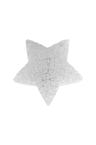 Springsun El Tutan Sarı Işık Yıldız Lambası - Sahne Gösterisi, Korosu, Dans İçin Taşınabilir Akrilik Sahne Aleti Dahili Pil Sarı Işık