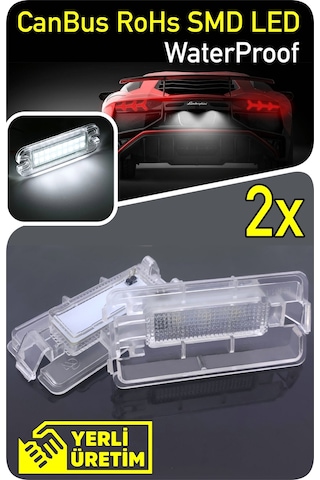 Seat Arosa 6h 1997-2004 Canbus Led Plaka Aydınlatma Ledi Lambası