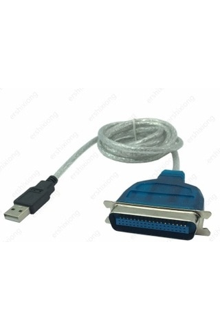 1.5 Metre Usb İeee 1284 Kablo Usb 36 Pin Centronics Yazıcı Kablosu