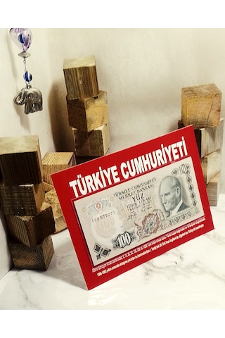 Cumhuriyet İlk Dönemi Koleksiyon Kâğıt Para 6100k