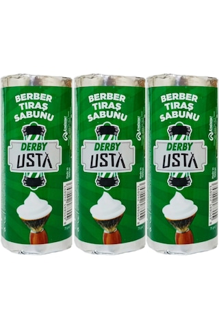 Derby Usta Berber Tıraş Sabunu 3 x 75 G