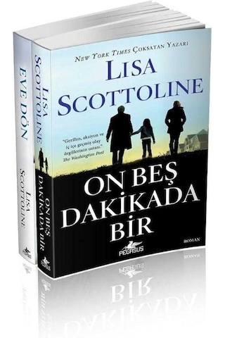 Lisa Scottoline Kitapları Eve Dön + On Beş Dakikada Bir Gerilim Polisiye Seti