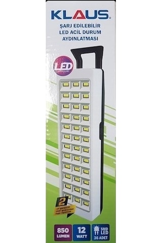Aktek Klaus Ke47733 Acil Aydınlatma Işıldak 12w