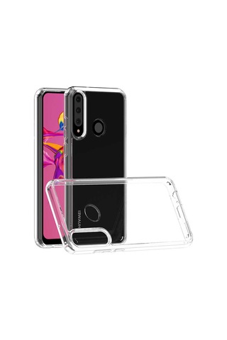 Huawei Y6p Kılıf Zore Coss Kapak Renksiz