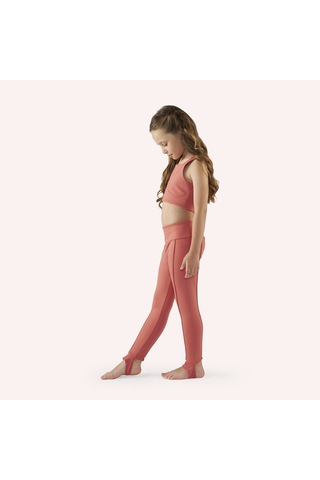 Kız Çocuk Bilek Detaylı Tayt Nar 2421gk12007-4943 001