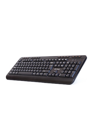 Trilogic Desktech KBW707 Multimedya Kablosuz Q Klavye Mouse Set