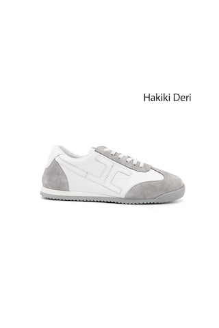 Gönderi(R) Gönderi R Kadın Beyaz Lastik Bağcıklı Hakiki Deri Sneaker Ddza83742546