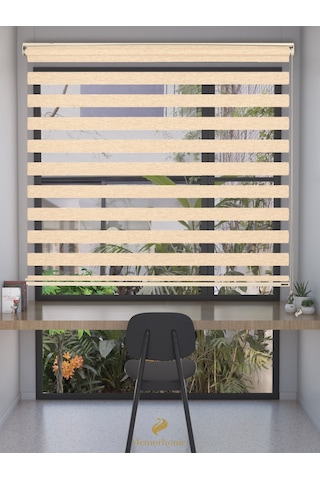 Br Demor Home Bal Rengi Bambu Zebra Yüksek Kalite Metal Kasa Bal Rengi