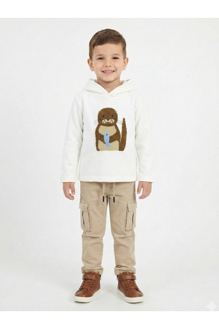 Xo Kids Erkek Çocuk 3lü Alt Üst Takım 2-5 Yaş 12205 Mavi