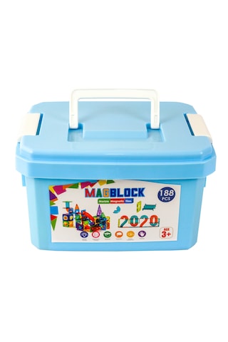 Magblock 188 Parça Manyetik Yapı Blok Ve Silindirler