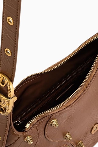 Jw Pei Tessa Shoulder Bag Vegan Deri Ayarlanabilir Askılı Kadın Omuz Çantası Kahverengi