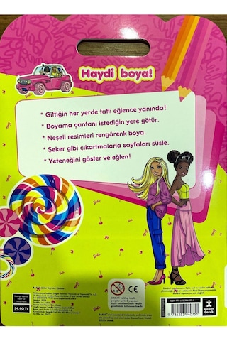 BARBIE ŞEKER BOYAMA ÇANTAM