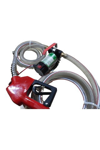 220 Volt Mazot Aktarma Pompası&5 Metre Telli Hortum&otomatik Akar
