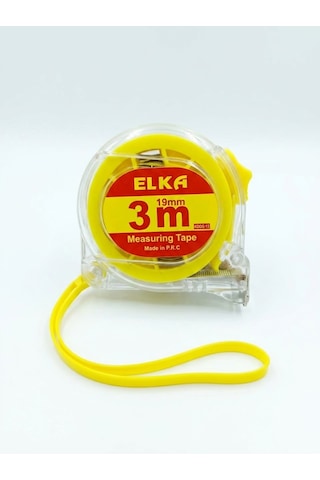 Elka Şeffaf Şerit Metreler 3m-5m 3 M