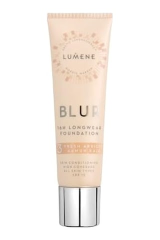 Lumene Blur 16h Longwear Foundation Spf15 16 Saat Kalıcı Fondöten Spf15 Fresh Apricot 0