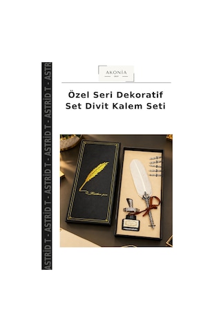 Özel Seri Dekoratif Set Divit Kalem Seti