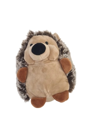 Sevimli Kirpi Peluş Oyuncak Uyku Arkadaşim 20 Cm Hediyelik Bej