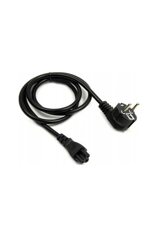 Premium 1.8m Topraklı Yonca Power Kablosu 0.75mm² Saf Bakır