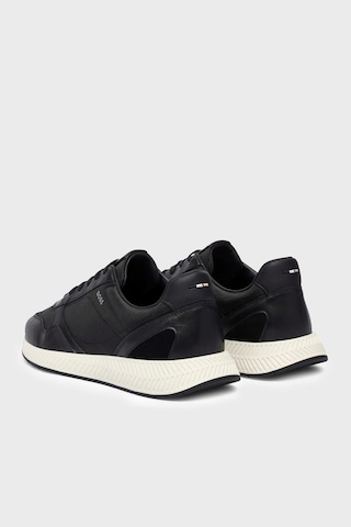 Boss Logolu Sneaker Ayakkabı Erkek Ayakkabı 50568757 001 Siyah