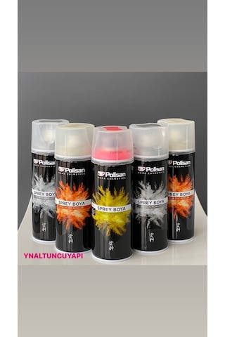 Polisan Metalik Sprey Boya 400 Ml