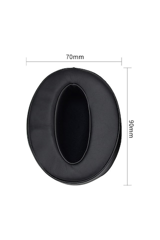Sennheiser Hd4.50bt / Hd4.50btnc / Hd4.40bt Kulaklık Yastığı Sünger Kapağı Kulaklıklar Yedek Kulak Yastıkları Siyah