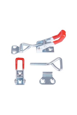 6 Adet 4001 Metal Vites Kolu Ayarlanabilir Vites Kolu Marangoz Vites Kolu Kol Gerilim Kilidi Kapı Hızlı Açma 100kg/220lbs Kapasite