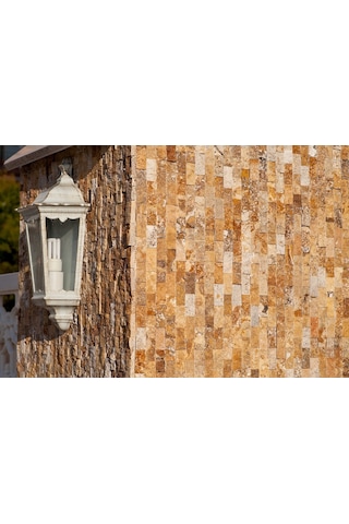Delta Stone Collections Sarı Traverten Patlatma Taş 2,3 X 4,8 Cm