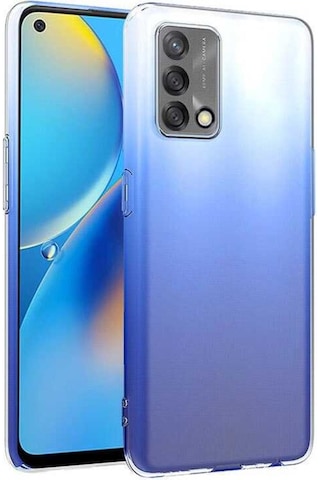 Oppo A74 4G Kılıf Zore Şeffaf Ince Ve Esnek Süper Silikon Kılıf Renksiz