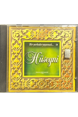 Plak Değildir Cd Dir Cd Bir Şarkıdır Yaşamak 3 Hüseyni Cd
