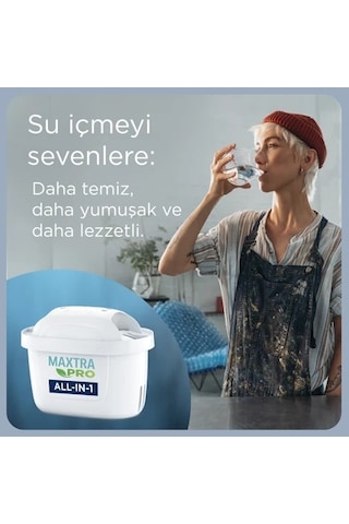 BRITA Maxtra Pro All-In-1 Yedek Su Arıtma Filtresi 12'li