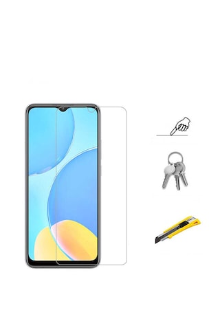 Oppo Ax7 Uyumlu Zore Nano Micro Temperli Ekran Koruyucu