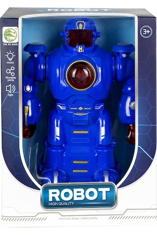 1102b Pilli Müzikli Işıklı Full Robot -tyc