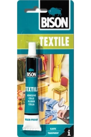 Bison Tekstil Şeffaf Yapıştırıcı