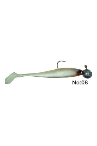 Captain Dagi Duck Shad 9cm +jig Head 17gr Modifiyeli Hazır Silikon Yapay Yem
