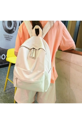 Teltree Ortaokul Kız Öğrenciler İçin Harajuku Tarzı Büyük Kapasiteli Sırt Çantası, Mavi Renk, Moda Ve Konfor Bir Arada MAvi