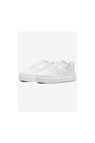 Nike W Court Vısıon Alta Ltr Dm0113 100 Kadın Sneaker Ayakkabı Beyaz 36-40 Beyaz