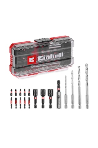 Einhell S-CASE 18 Parça Vidalama Ucu Seti - 49108709